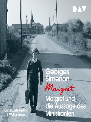 cover image of Maigret und die Aussage des Ministranten